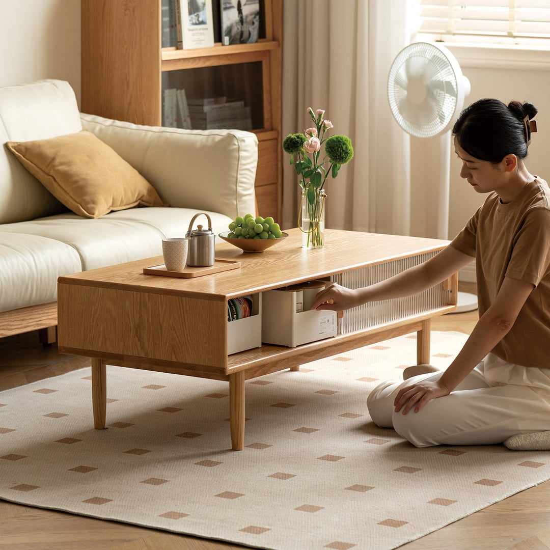 Sliding Door Coffee Tables