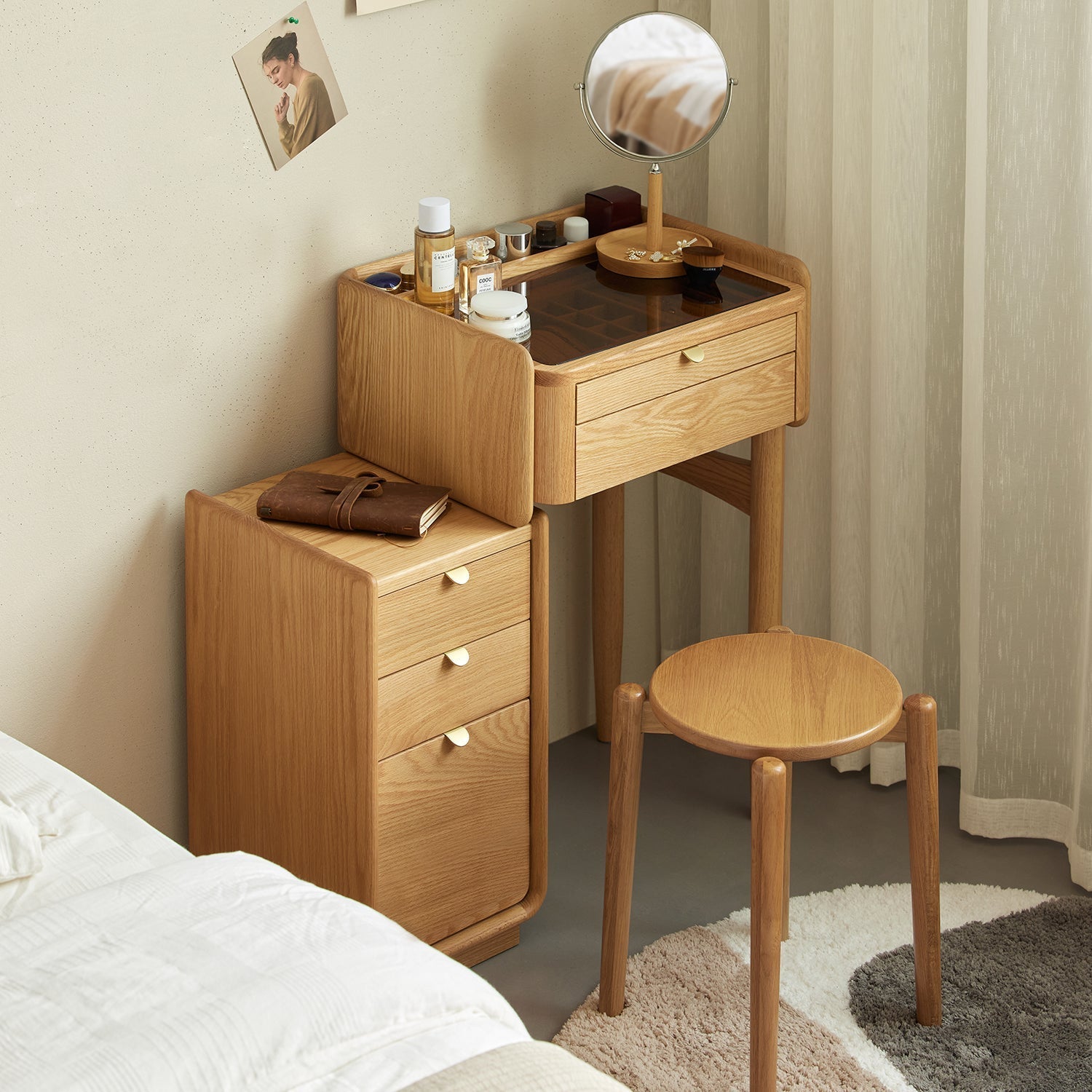 Dressing Rack Table Dressing Tables with Storage in the US | Stylish & Practical – Loft Home US