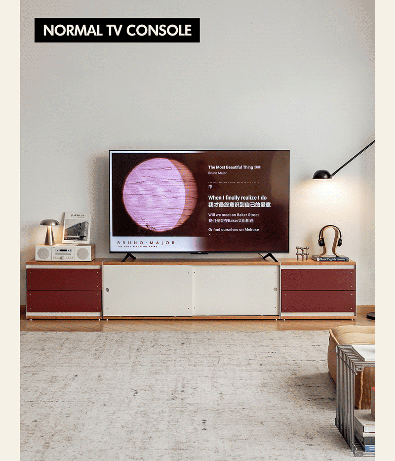 Bauhaus Aluminium Modular TV Console GEOMETRIC More Details and Instruction_2
