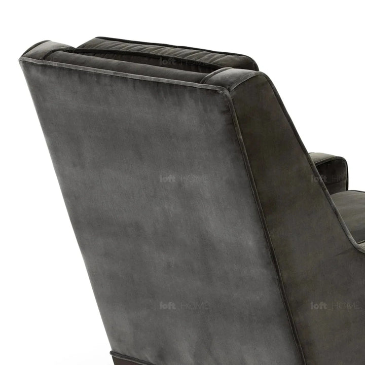 Scandinavian Velvet 1 Seater Sofa SCOTT