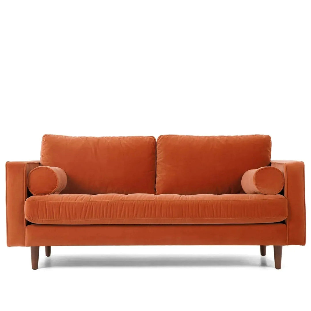 Scandinavian Velvet 2 Seater Sofa SCOTT