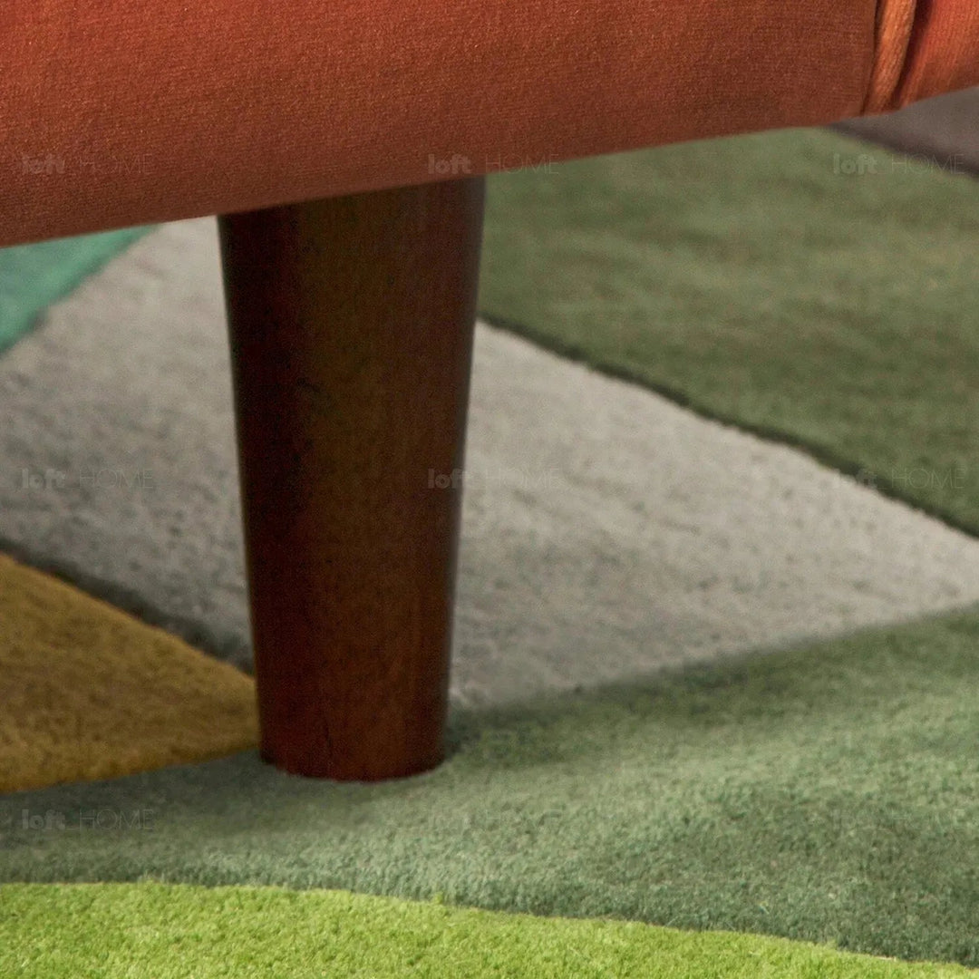 Scandinavian Velvet 2 Seater Sofa SCOTT