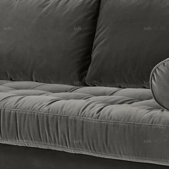 Scandinavian Velvet 2 Seater Sofa SCOTT