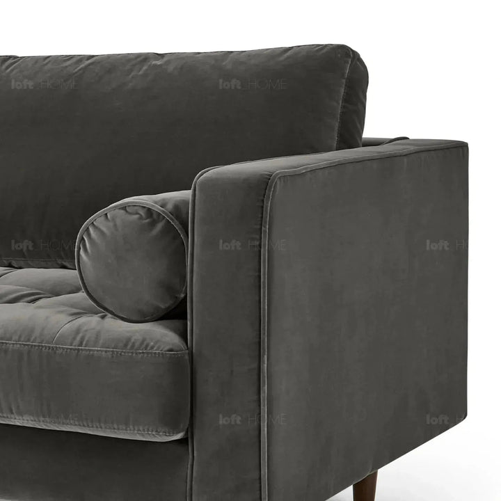 Scandinavian Velvet 2 Seater Sofa SCOTT