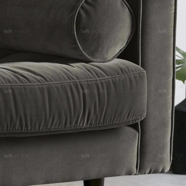 Scandinavian Velvet 2 Seater Sofa SCOTT