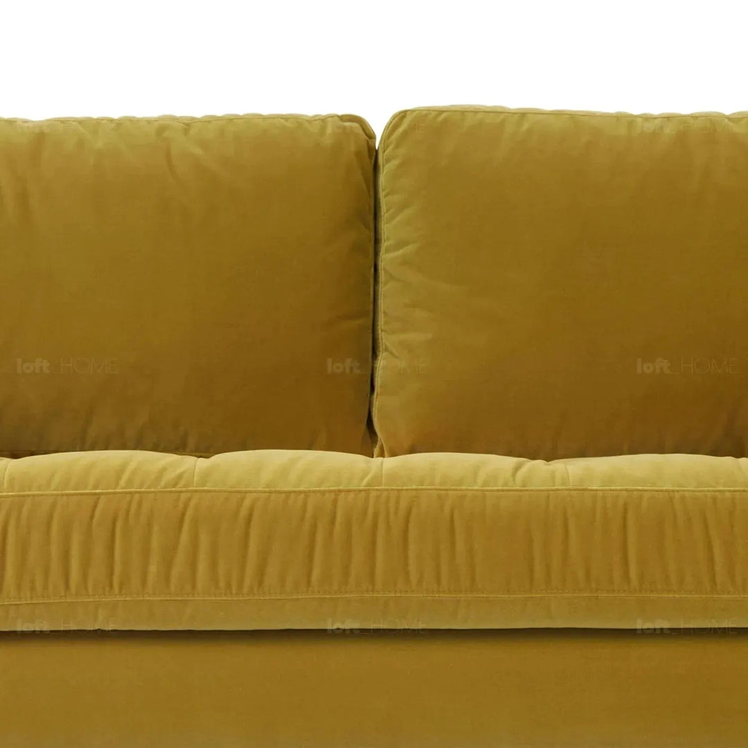 Scandinavian Velvet 2 Seater Sofa SCOTT