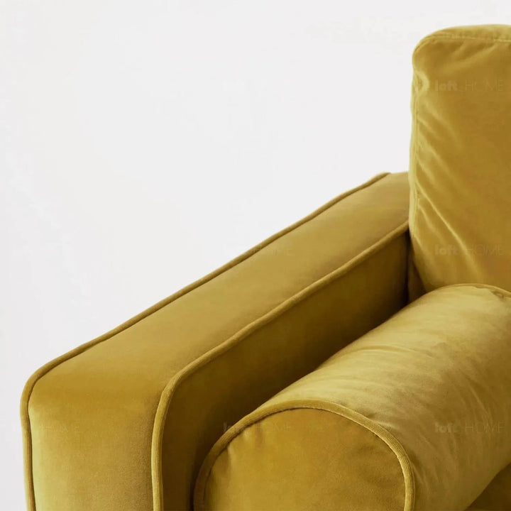 Scandinavian Velvet 2 Seater Sofa SCOTT