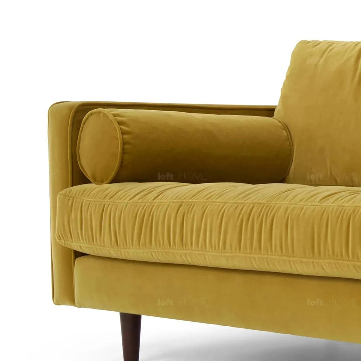 Scandinavian Velvet 2 Seater Sofa SCOTT