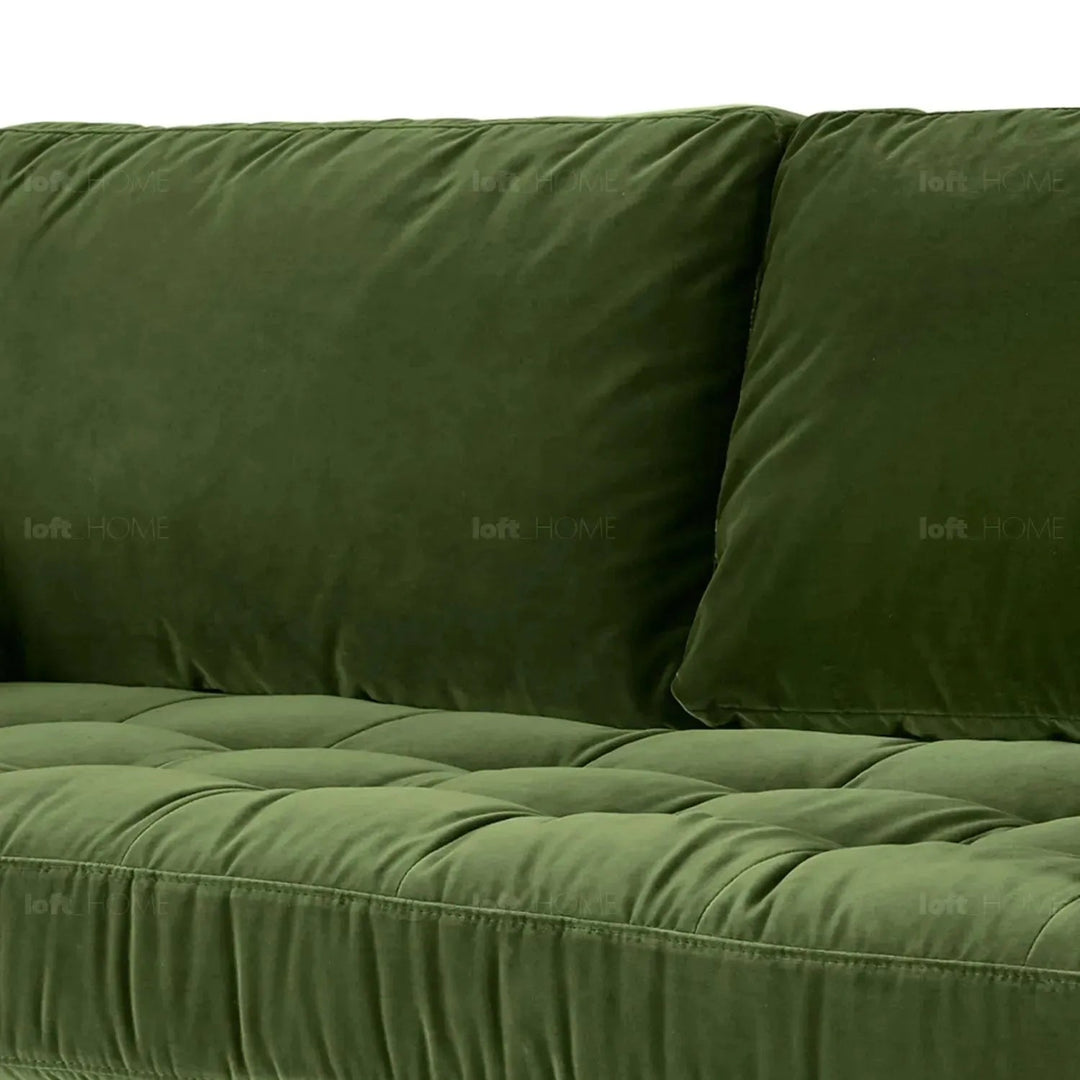 Scandinavian Velvet 2 Seater Sofa SCOTT