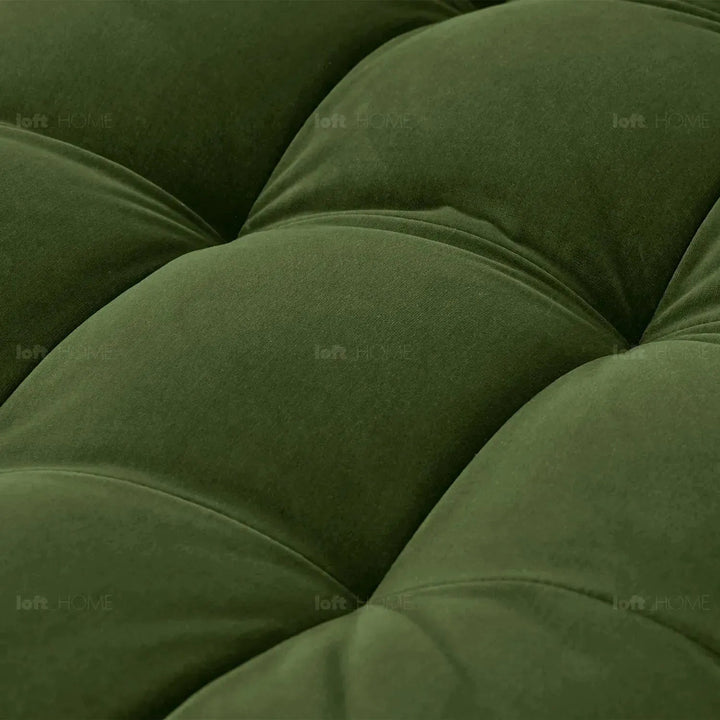 Scandinavian Velvet 2 Seater Sofa SCOTT