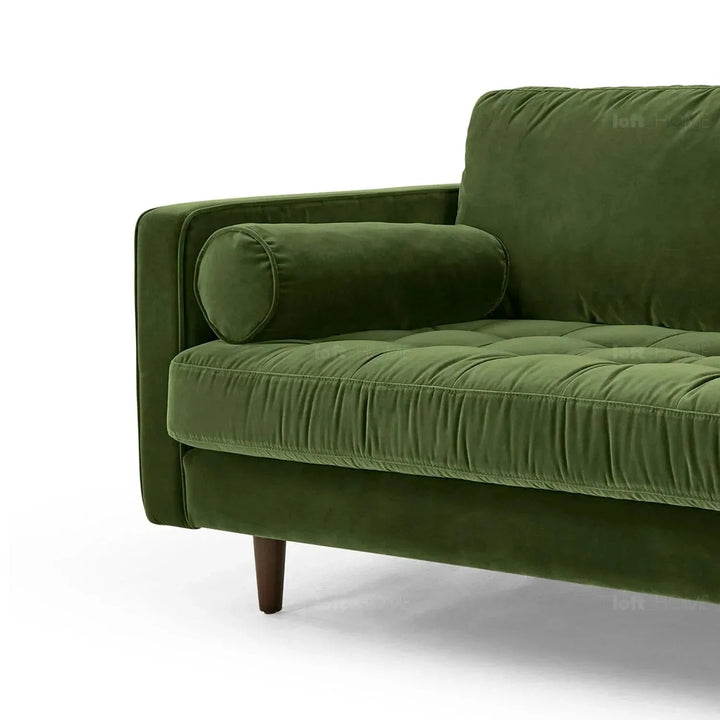 Scandinavian Velvet 2 Seater Sofa SCOTT