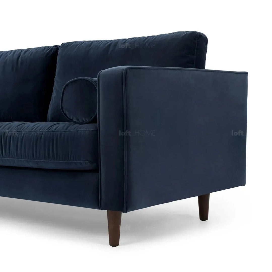 Scandinavian Velvet 2 Seater Sofa SCOTT