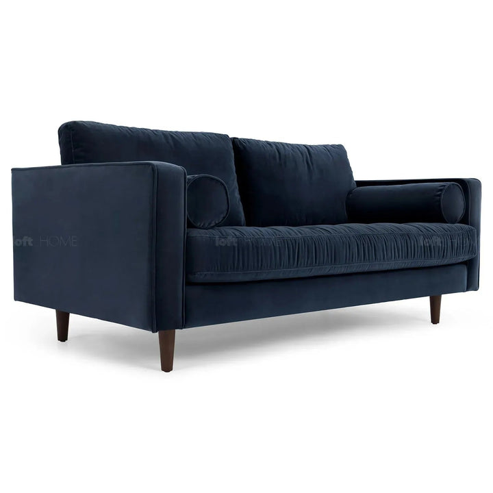 Scandinavian Velvet 2 Seater Sofa SCOTT