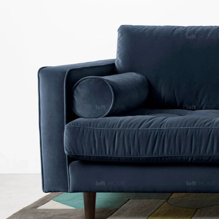 Scandinavian Velvet 2 Seater Sofa SCOTT