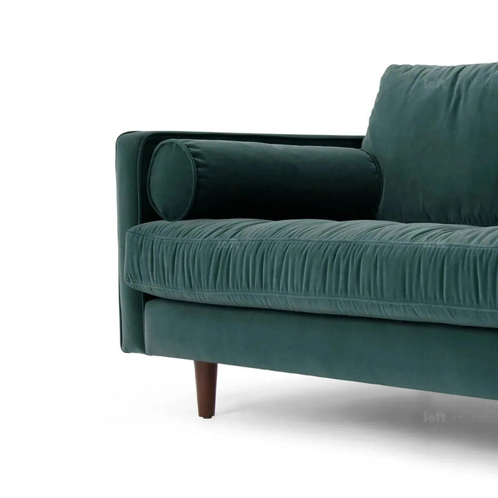 Scandinavian Velvet 2 Seater Sofa SCOTT