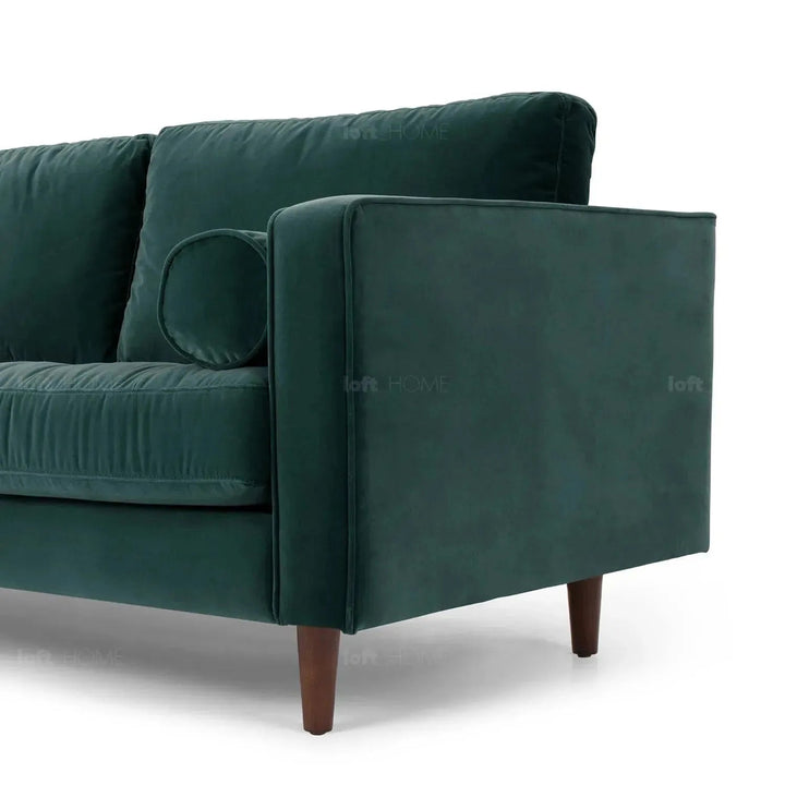 Scandinavian Velvet 2 Seater Sofa SCOTT