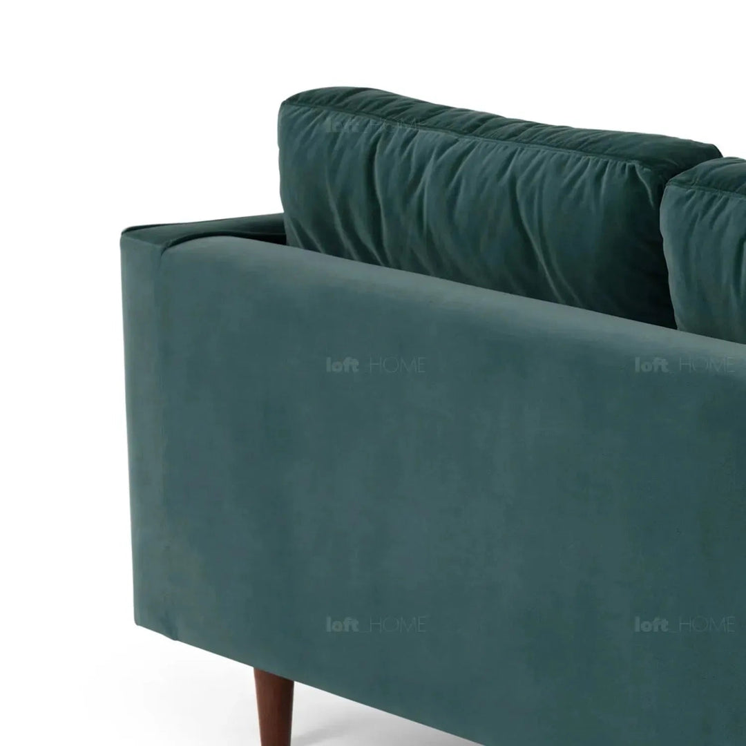 Scandinavian Velvet 2 Seater Sofa SCOTT