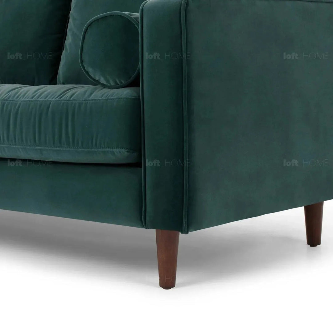 Scandinavian Velvet 2 Seater Sofa SCOTT