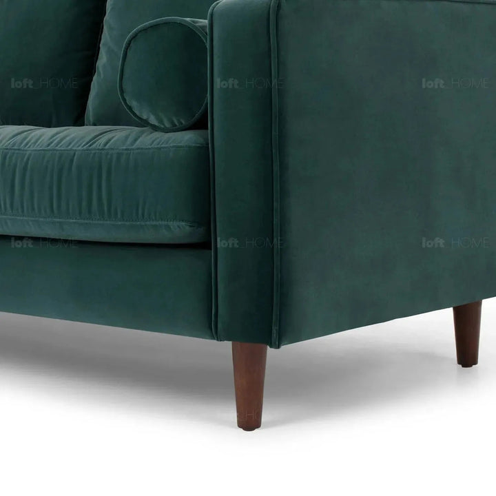 Scandinavian Velvet 2 Seater Sofa SCOTT