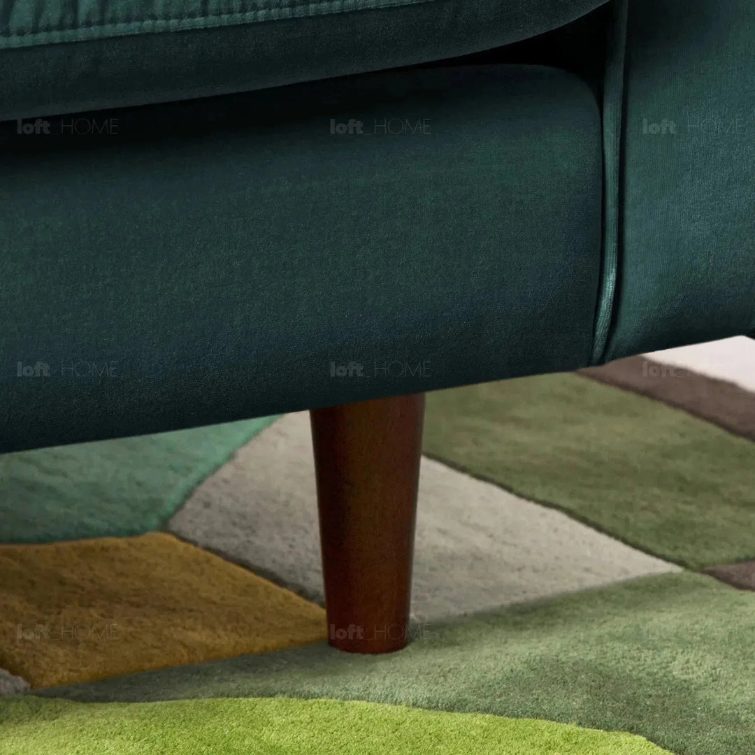 Scandinavian Velvet 2 Seater Sofa SCOTT