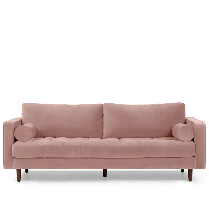 Scandinavian Velvet 3 Seater Sofa SCOTT