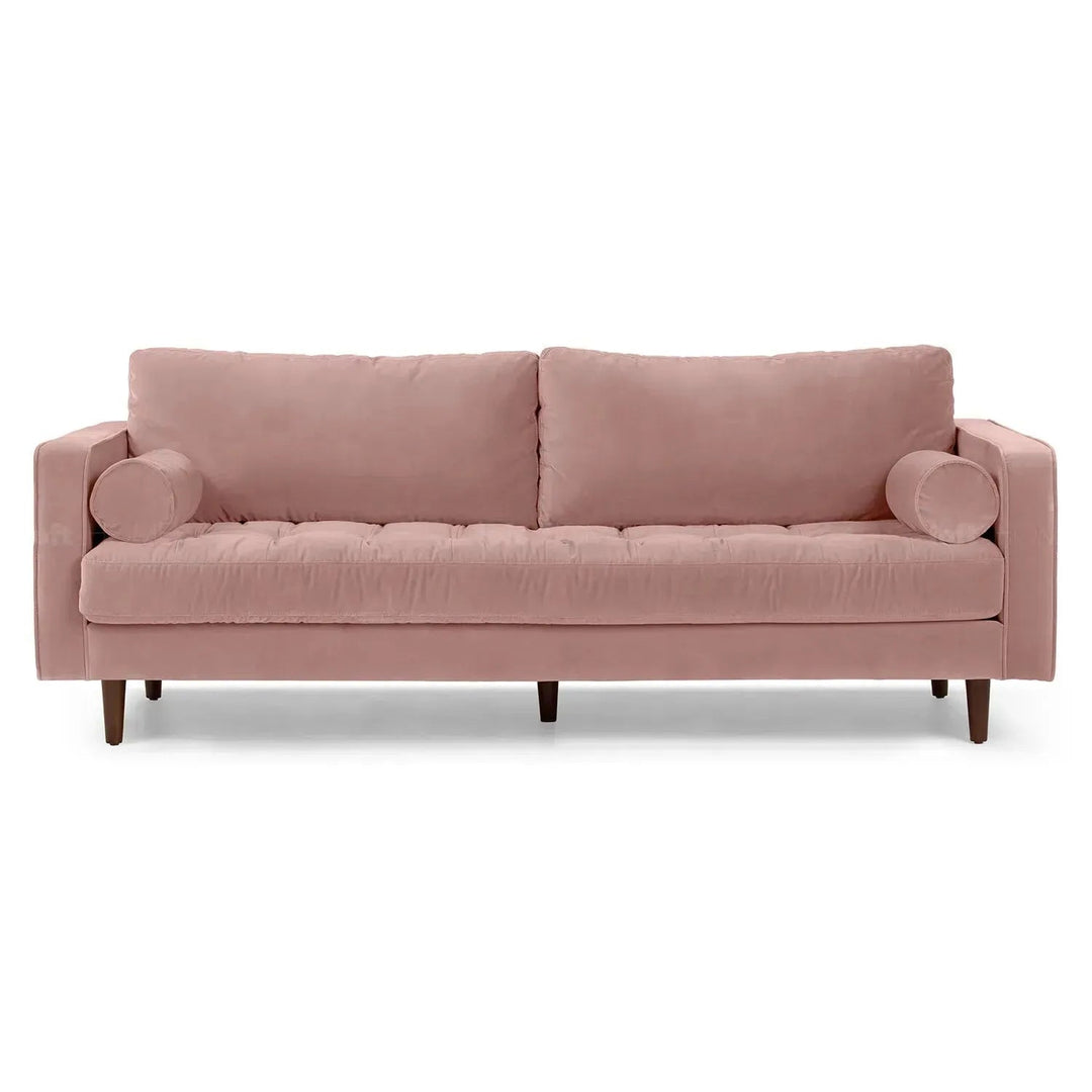 Scandinavian Velvet 3 Seater Sofa SCOTT