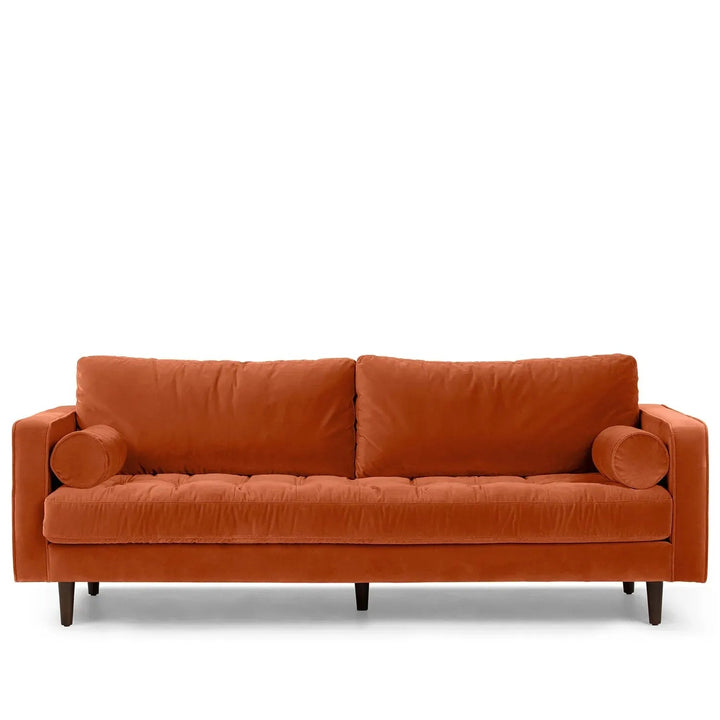 Scandinavian Velvet 3 Seater Sofa SCOTT