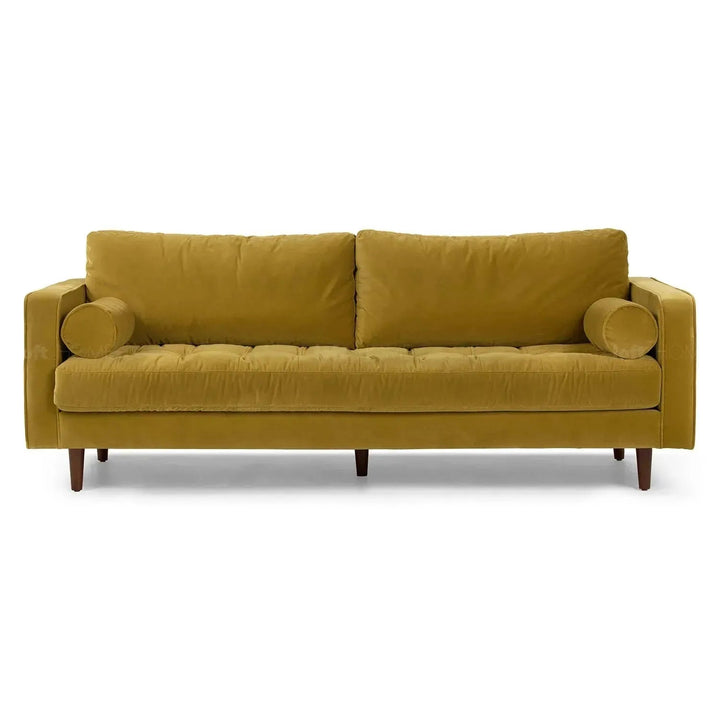 Scandinavian Velvet 3 Seater Sofa SCOTT