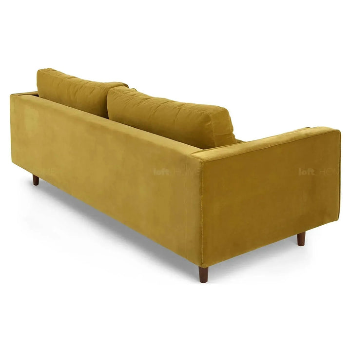 Scandinavian Velvet 3 Seater Sofa SCOTT
