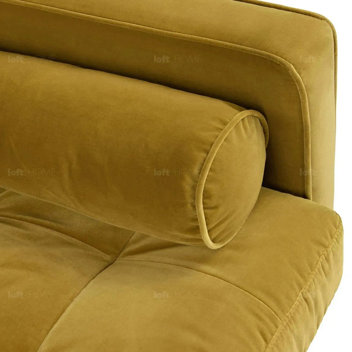 Scandinavian Velvet 3 Seater Sofa SCOTT