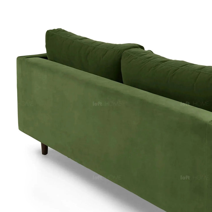 Scandinavian Velvet 3 Seater Sofa SCOTT