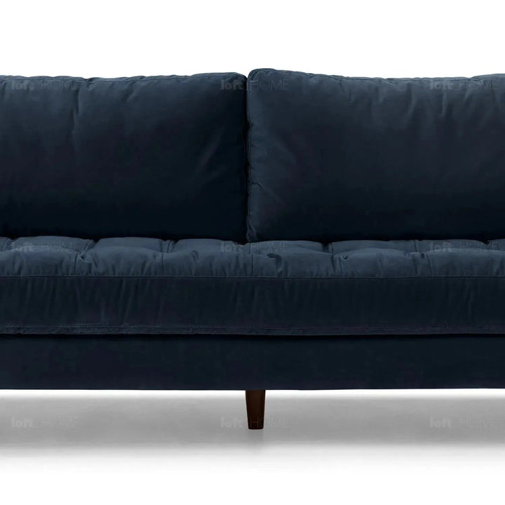 Scandinavian Velvet 3 Seater Sofa SCOTT