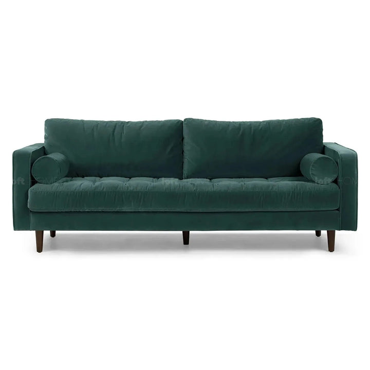 Scandinavian Velvet 3 Seater Sofa SCOTT