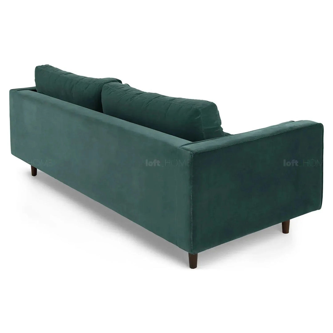 Scandinavian Velvet 3 Seater Sofa SCOTT