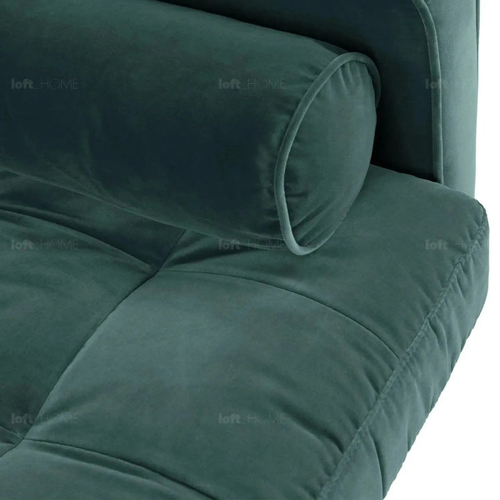 Scandinavian Velvet 3 Seater Sofa SCOTT