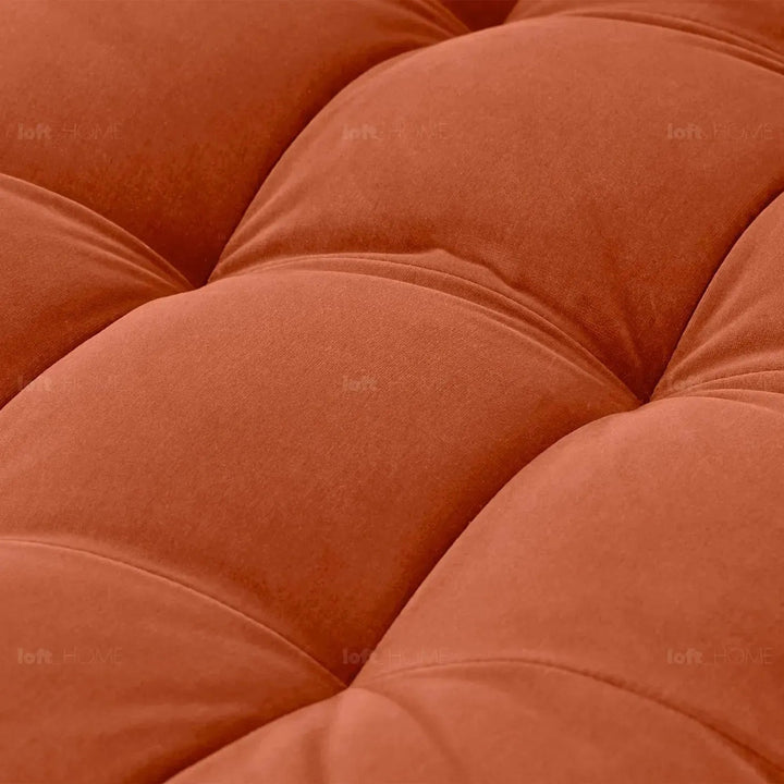 Scandinavian Velvet L Shape Sectional Sofa SCOTT 2+L