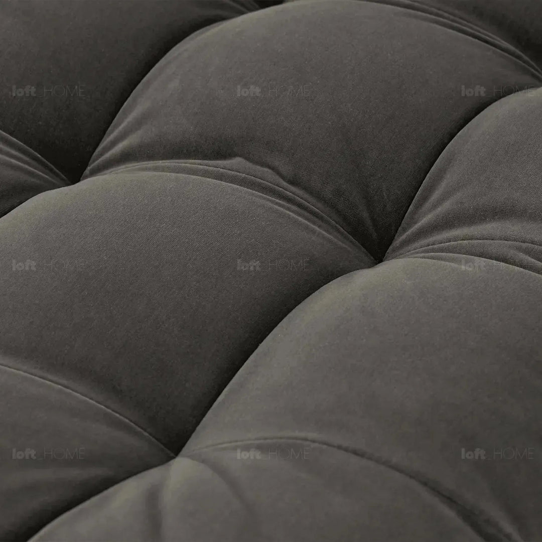 Scandinavian Velvet L Shape Sectional Sofa SCOTT 2+L