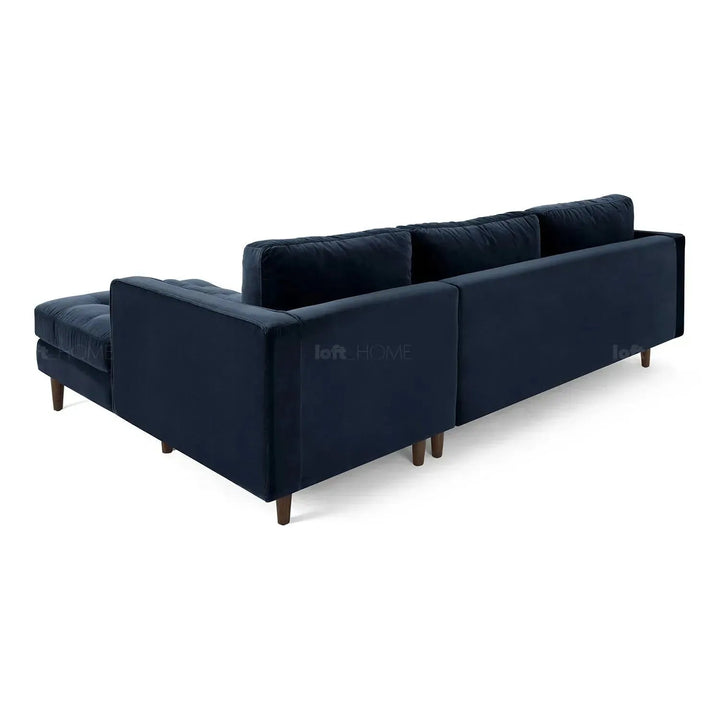Scandinavian Velvet L Shape Sectional Sofa SCOTT 2+L