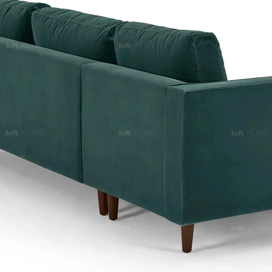 Scandinavian Velvet L Shape Sectional Sofa SCOTT 2+L