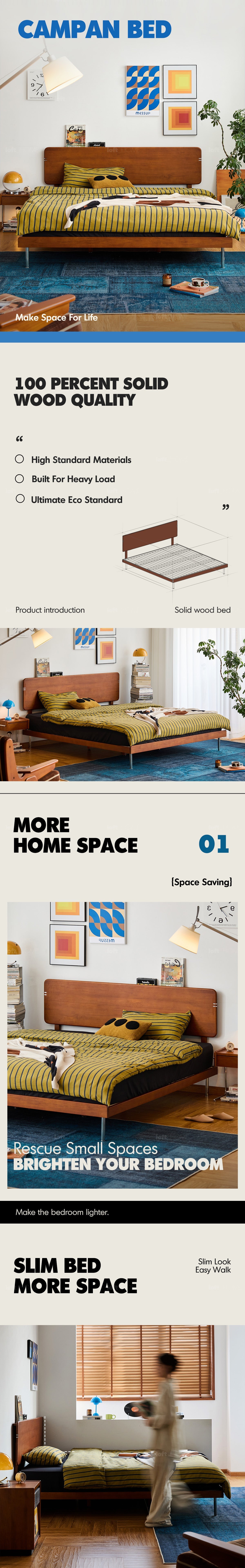 Bauhaus Boxwood Bed CAMPAN More Details and Instruction