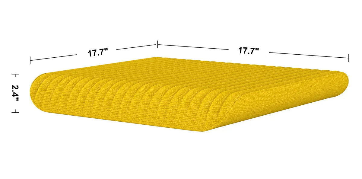 Modern Fabric Cushion Decor WHALE Size Chart