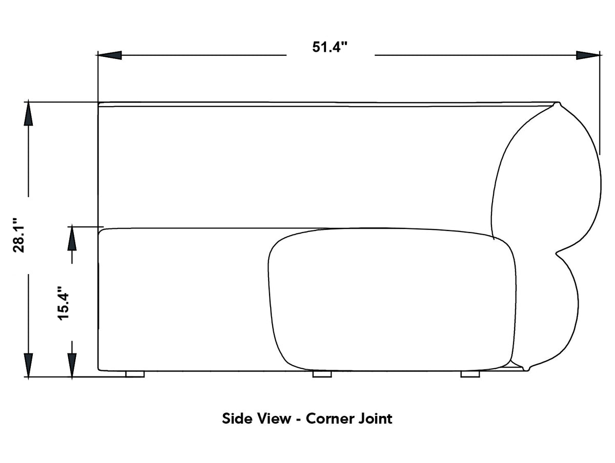 Minimalist Fabric Modular Joint Connection Sofa POD Size Chart_3