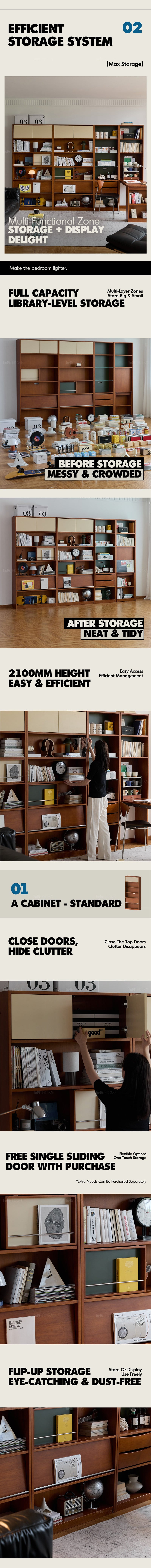 Bauhaus Boxwood Extendable Study Desk Bookshelf MIES More Details and Instruction_2
