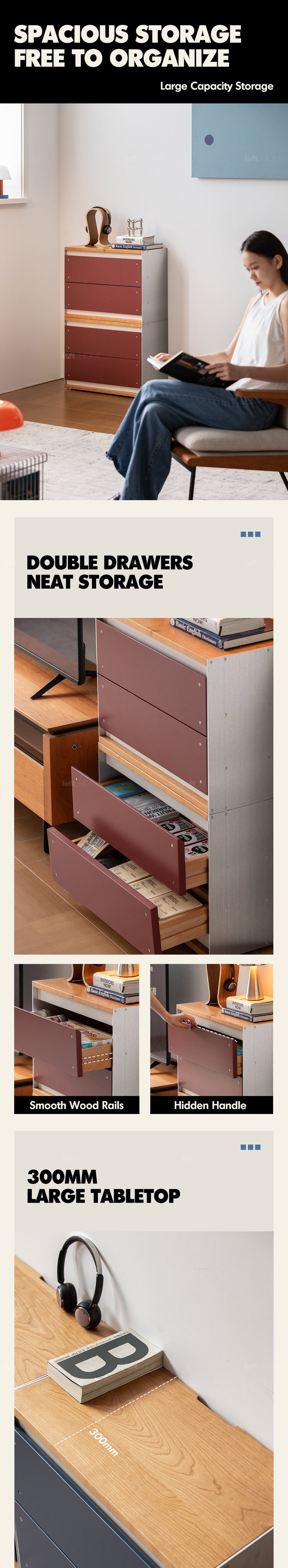 Bauhaus Aluminium Modular Chest Of Drawer GEOMETRIC More Details and Instruction_2