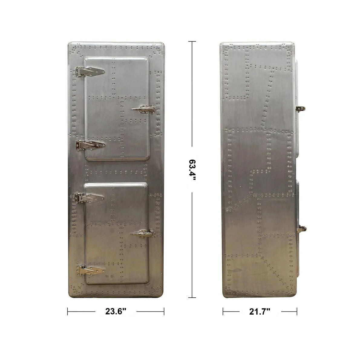 Industrial Aluminium Storage Cabinet JETDOOR Size Chart