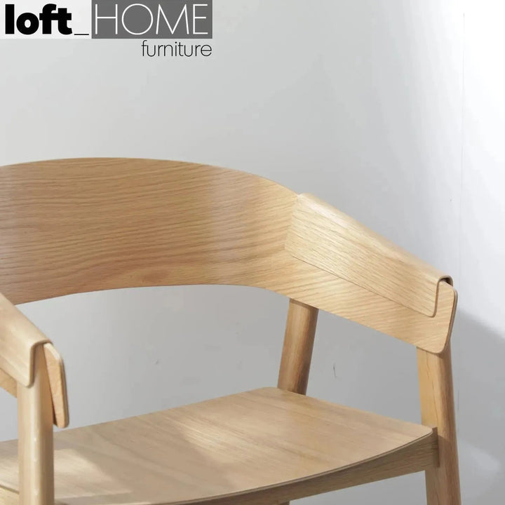 Scandinavian Wood Dining Chair SIMONE
