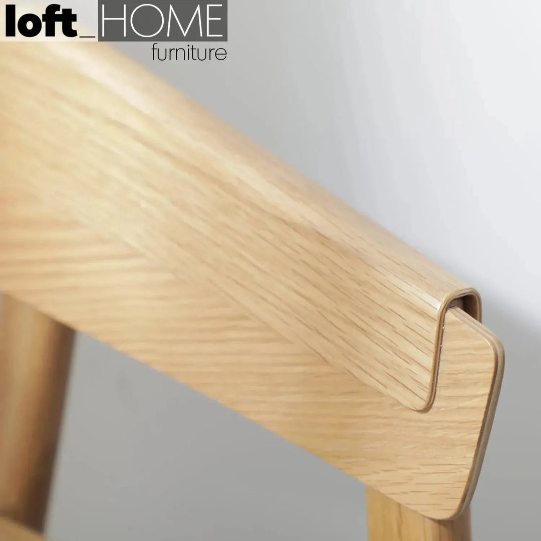 Scandinavian Wood Dining Chair SIMONE