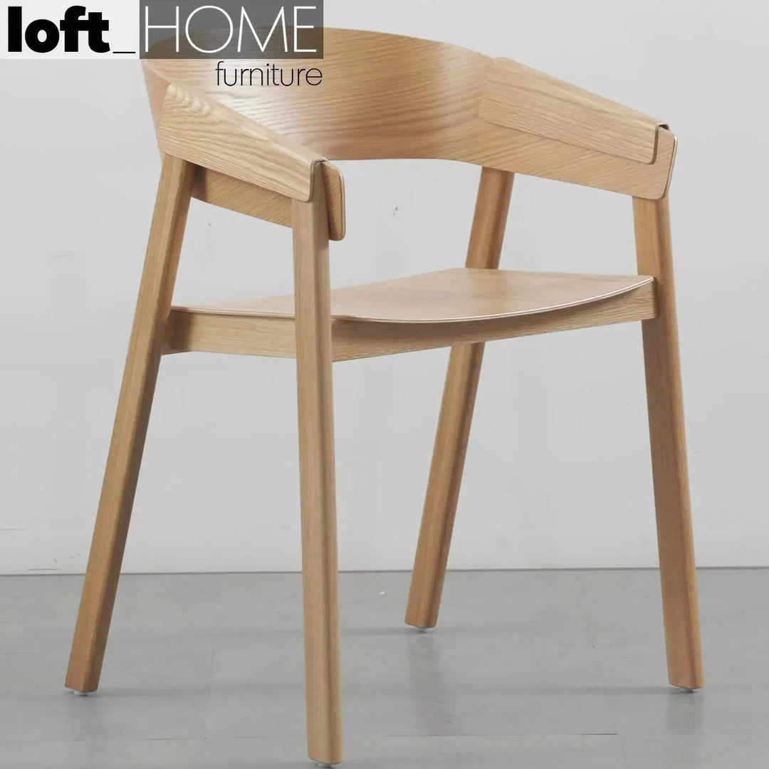 Scandinavian Wood Dining Chair SIMONE