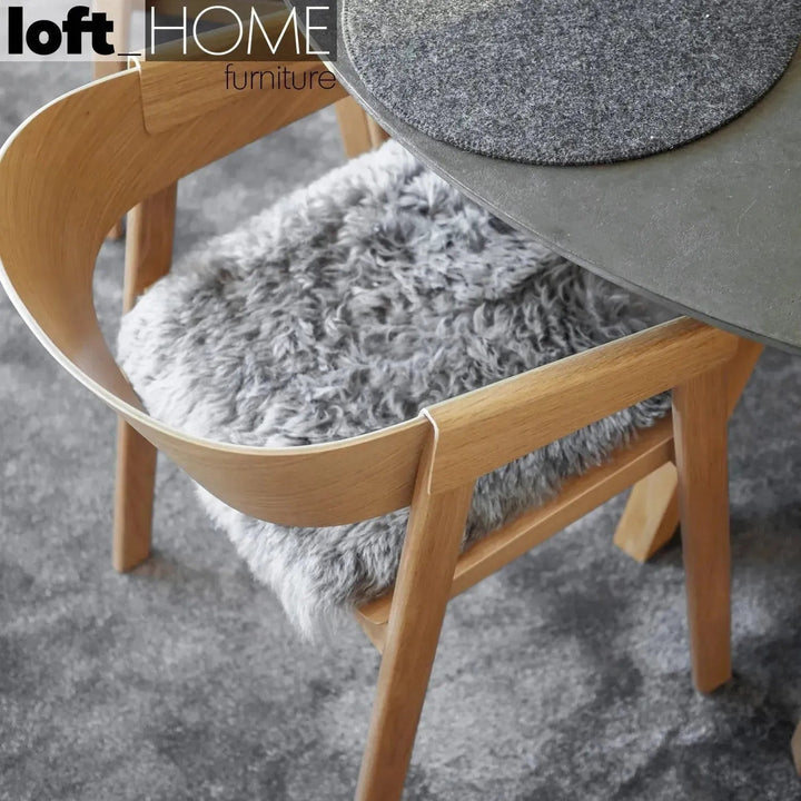 Scandinavian Wood Dining Chair SIMONE