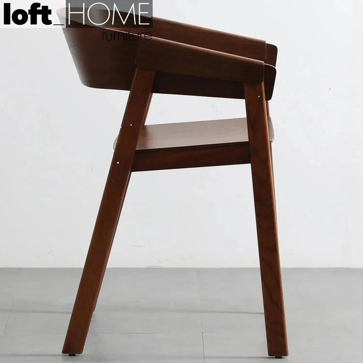 Scandinavian Wood Dining Chair SIMONE